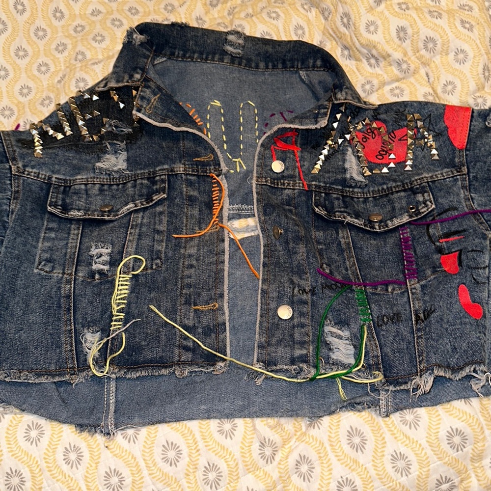 Crop Jean Jacket